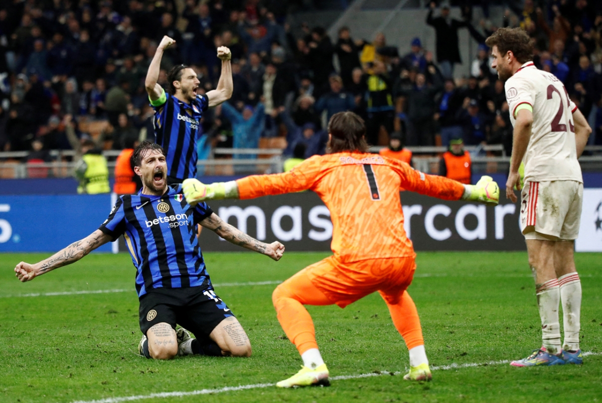 Inter Milan ghi tên vào bán kết cúp C1 châu Âu (Ảnh: Reuters)