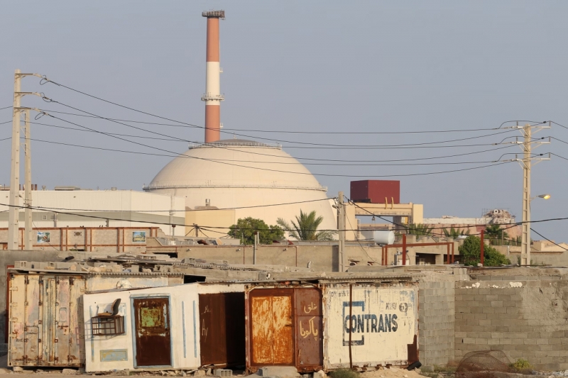 Nhà máy điện hạt nhân tại tỉnh Bushehr, Iran. Ảnh: Reuters