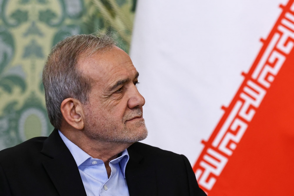 Tổng thống Masoud Pezeshkian. (Ảnh: Reuters)
