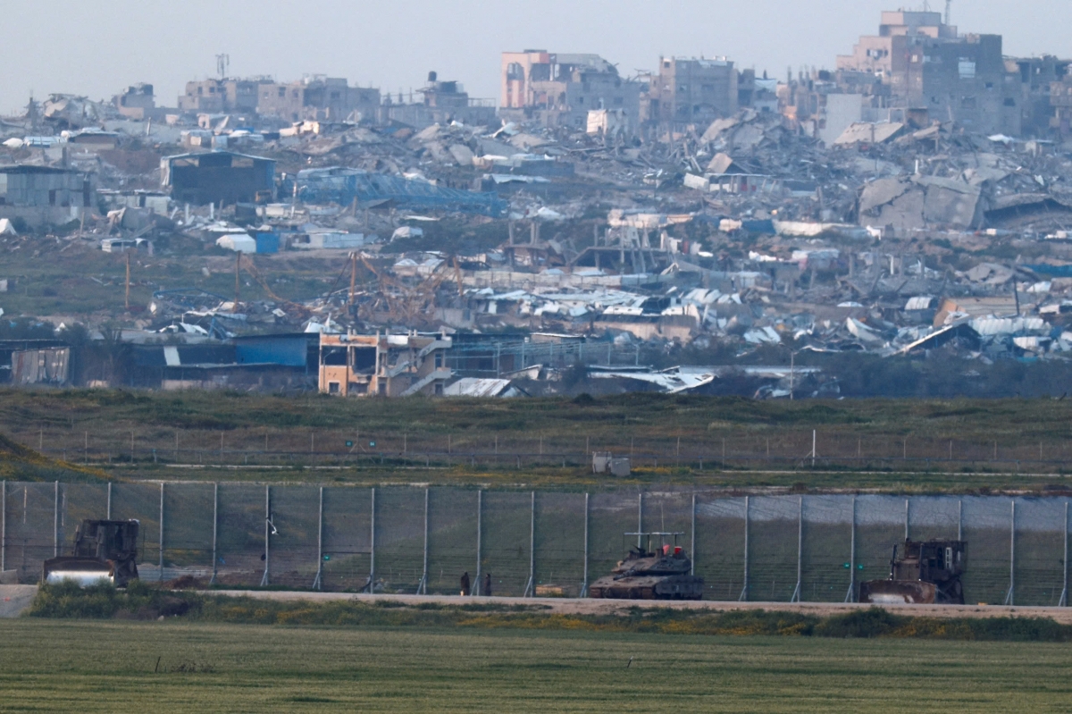 Biên giới Israel. (Ảnh: Reuters)