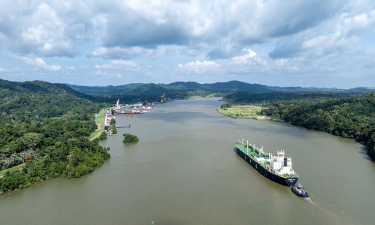 Kênh đào Panama. Ảnh tư liệu: Tân Hoa xã