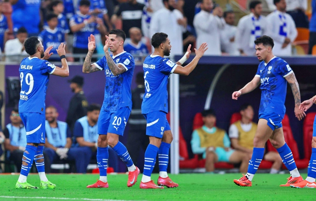 Al-Hilal thể hiện sức mạnh vượt trội trước Gwangju FC. (Ảnh: Getty)