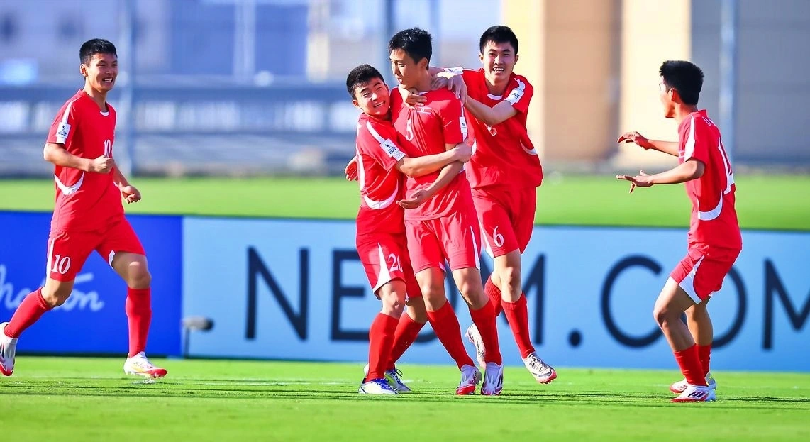 U17 Triều Tiên thắng hủy diệt 6-0 U17 Indonesia. (Ảnh: AFC)
