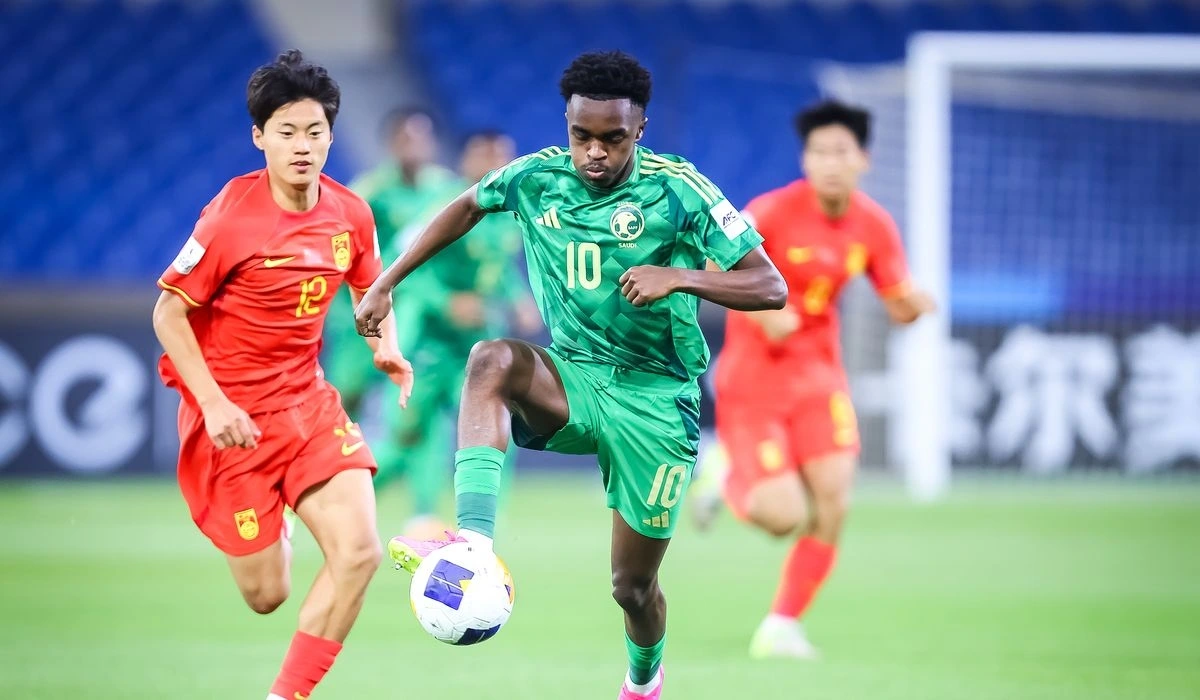 U17 Saudi Arabia có chiến thắng 2-1 trước U17 Trung Quốc. (Ảnh: AFC)