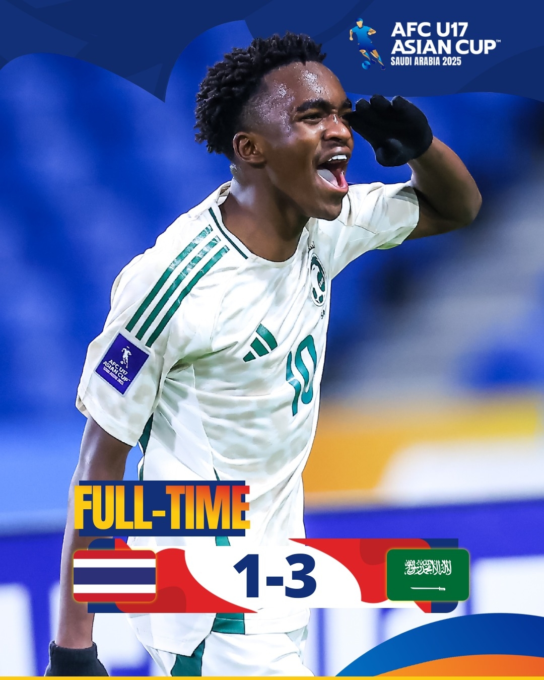 U17 Saudi Arabia ngược dòng thắng U17 Thái Lan.