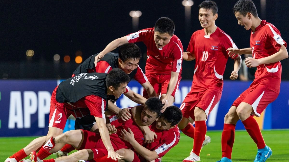 U17 Triều Tiên giành chiến thắng 3-0 trước U17 Tajikistan. (Ảnh: AFC)