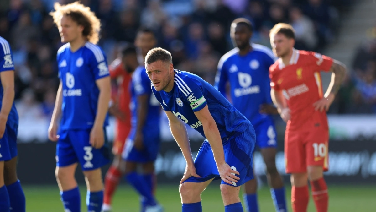 Leicester chính thức xuống hạng sau trận thua Liverpool ở vòng 33 Ngoại hạng Anh. (Ảnh: Reuters)
