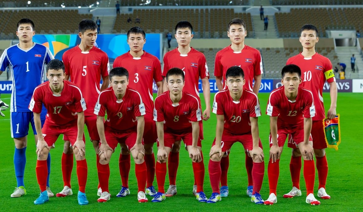 U17 Triều Tiên sẽ chạm trán U17 Tajikistan tại lượt trận thứ 2 ở bảng D VCK U17 châu Á 2025. (Ảnh: AFC)