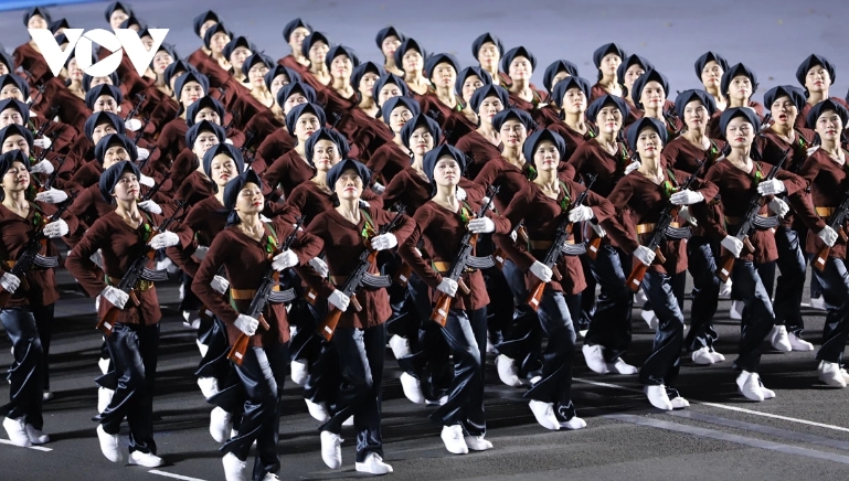 Northern female militia formation