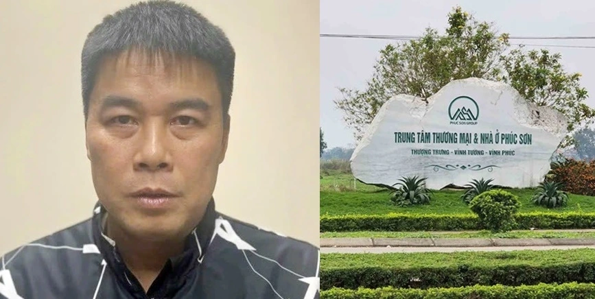 Nguyễn Văn Hậu và dự án Trung tâm thương mại và nhà ở Phúc Sơn (huyện Vĩnh Tường, tỉnh Vĩnh Phúc)