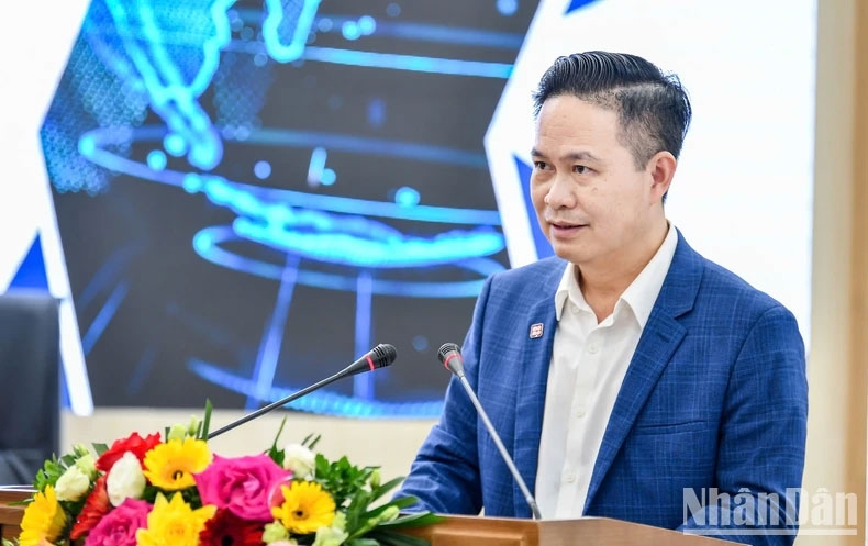 Ông Nguyễn Bá Diệp, Phó Chủ tịch cấp cao, Đồng sáng lập MoMo phát biểu