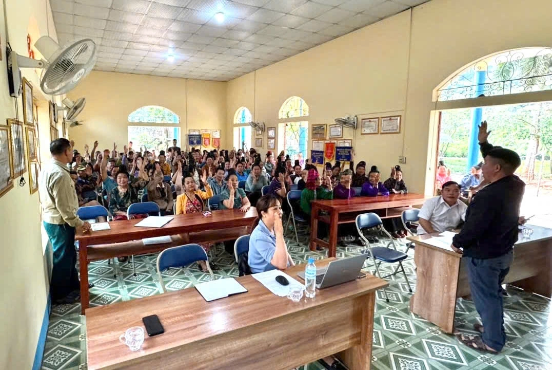 Nhân dân Sơn La đồng thuận, nhất trí cao với phương án dự kiến sắp xếp, sáp nhập xã, phường.