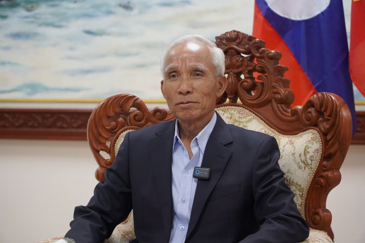 Ông Khamphan Pheuyavong, Bí thư Trung ương Đảng, Trưởng Ban Tuyên huấn Trung ương Đảng Nhân dân Cách mạng Lào