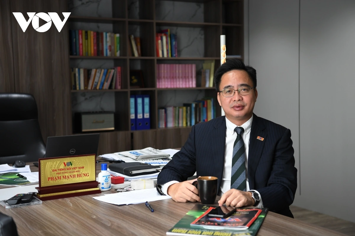 Ông Phạm Mạnh Hùng, Phó Tổng Giám đốc Đài TNVN