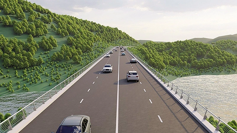 Phối cảnh cao tốc Gia Nghĩa - Chơn Thành. (Ảnh: sưu tầm)