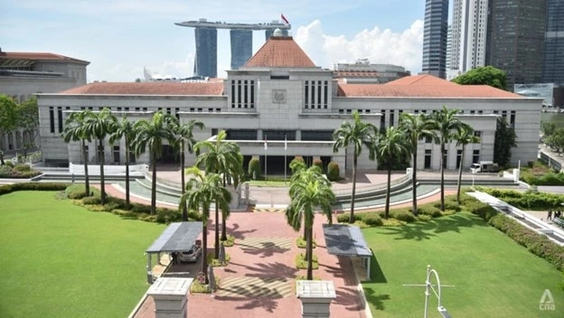 Tòa nhà Quốc hội Singapore. Ảnh: CNA