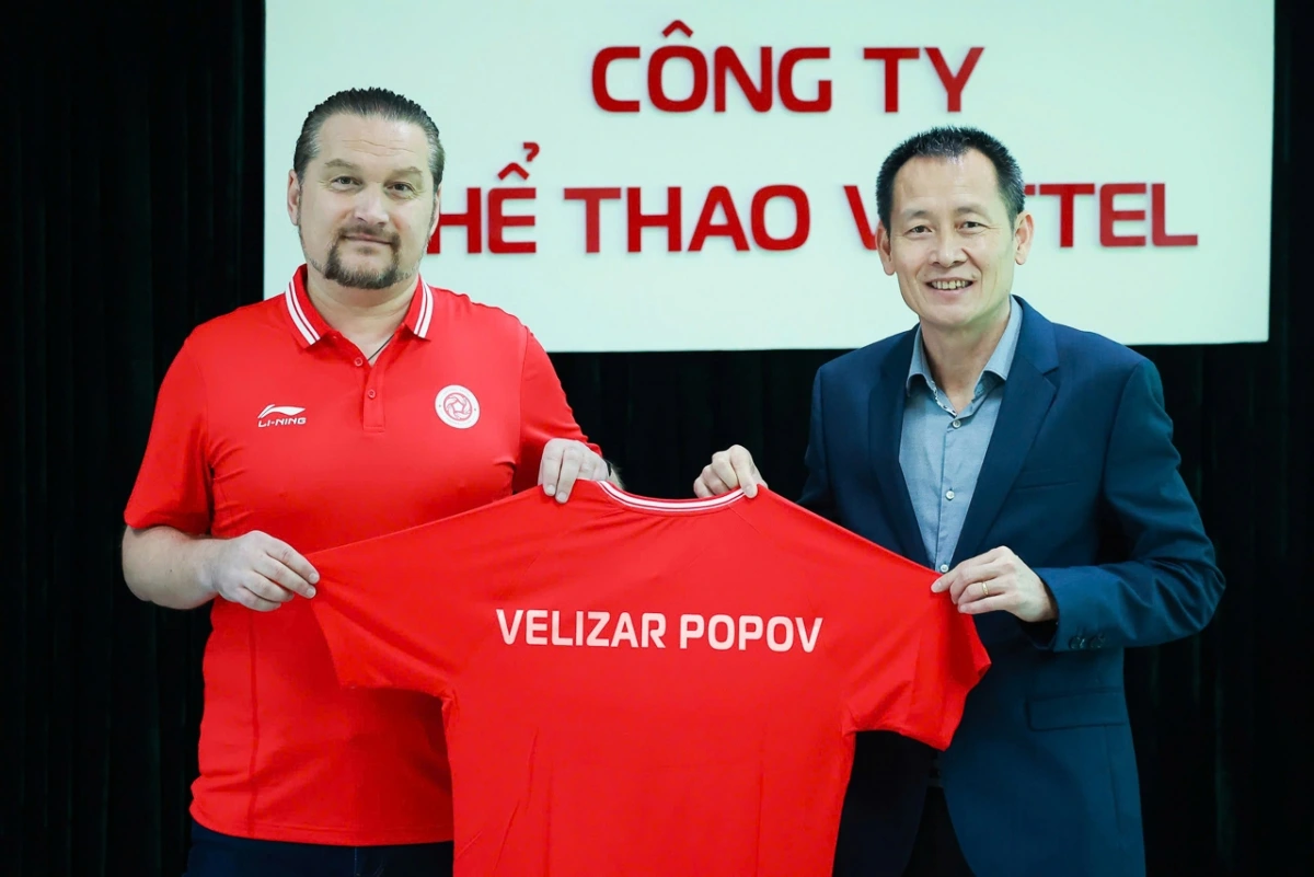 HLV Popov chính thức dẫn dắt Thể Công Viettel.