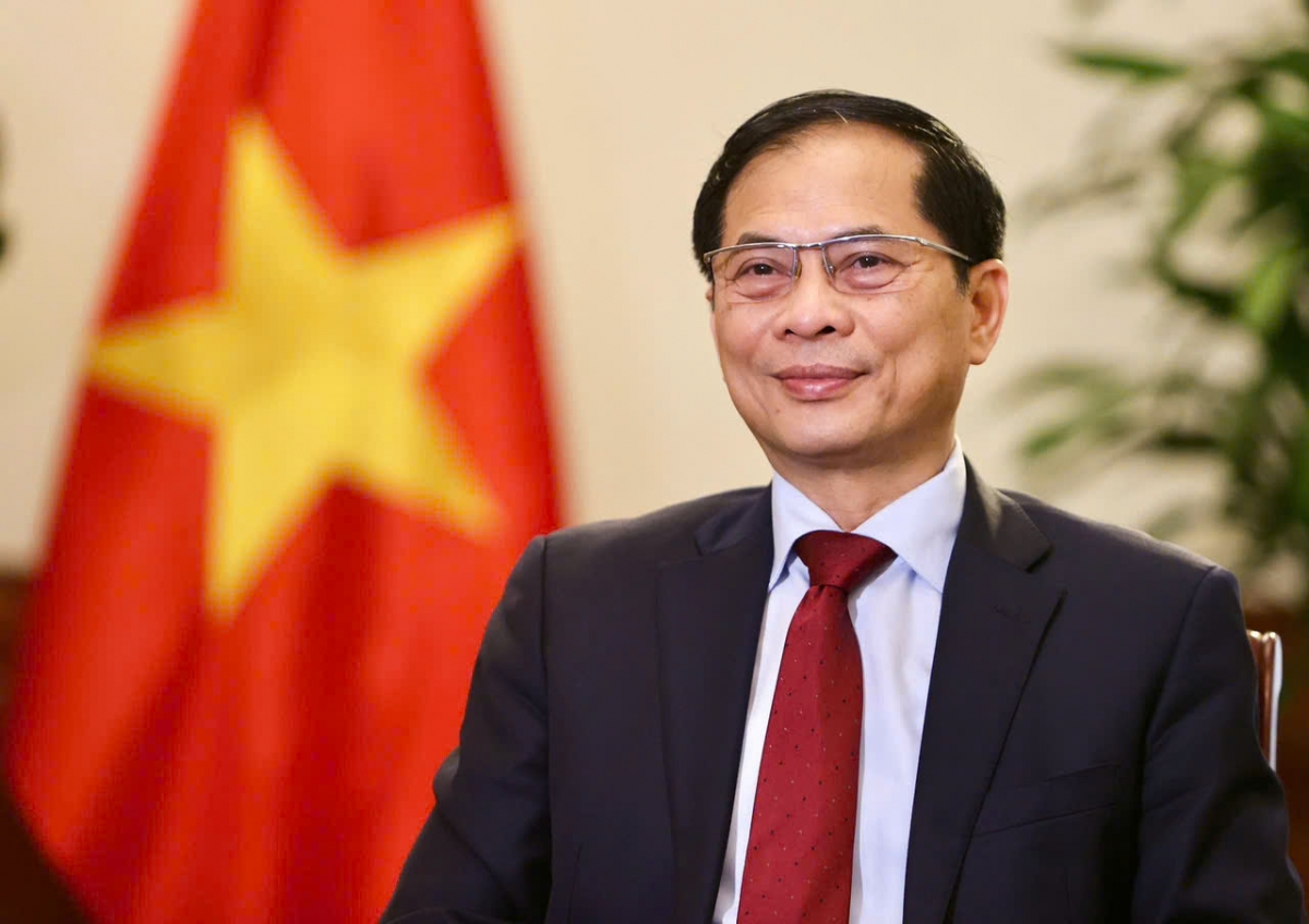 Phó Thủ tướng, Bộ trưởng Ngoại giao Bùi Thanh Sơn.