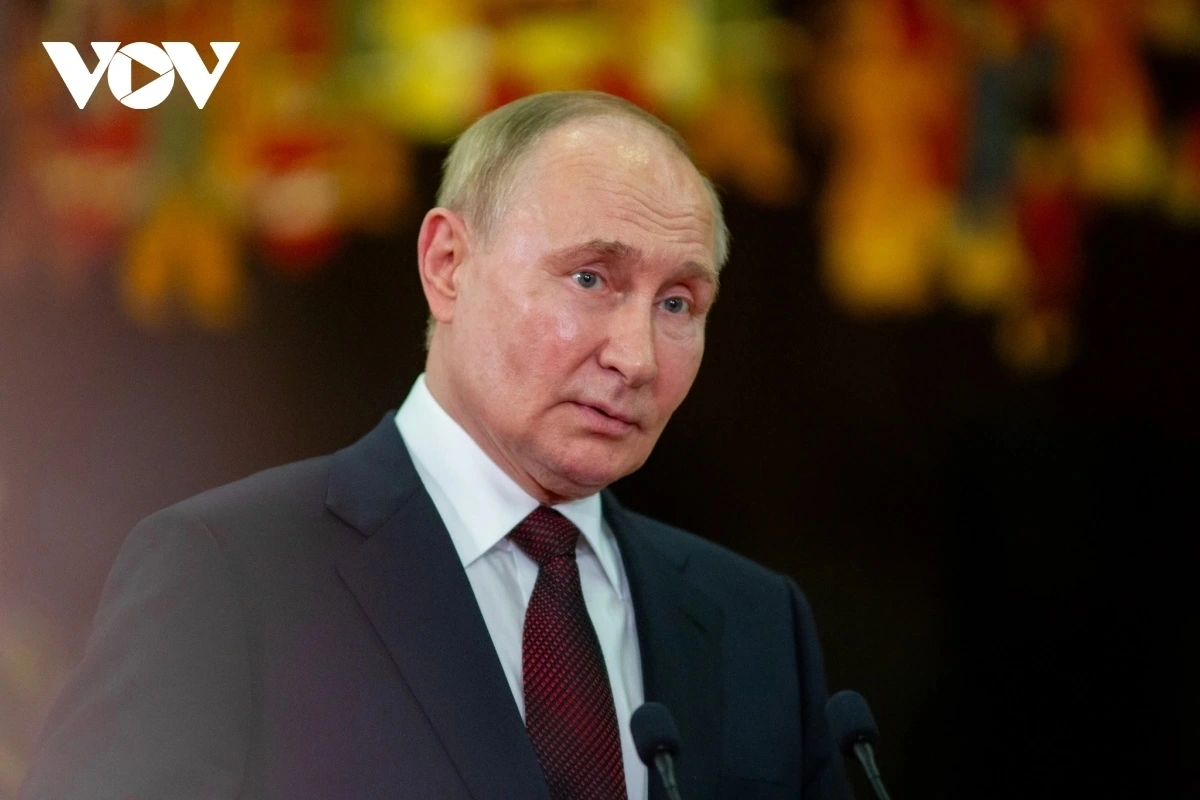 Tổng thống Nga Vladimir Putin.