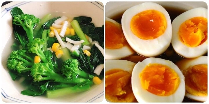 Bông cải xanh và lòng đỏ trứng gà phòng ngừa ung thư rất hiệu quả