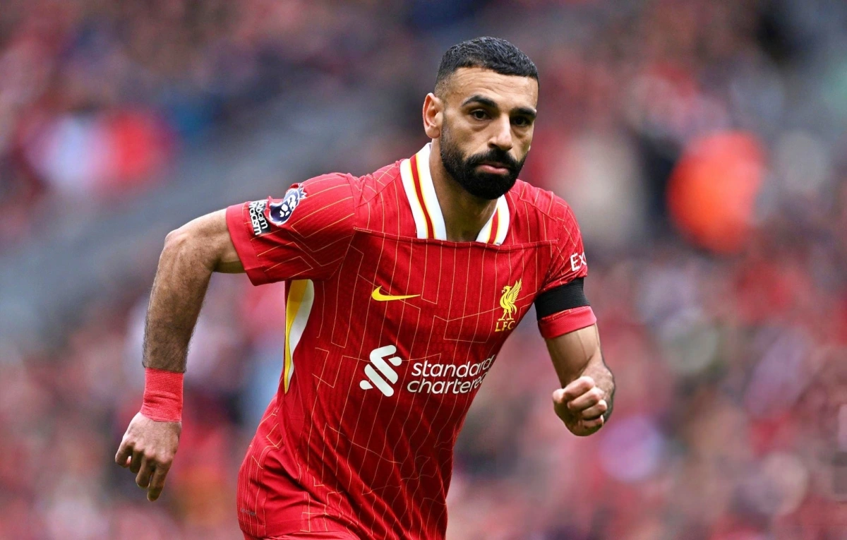 Salah đi vào lịch sử Ngoại hạng Anh. (Ảnh: Getty)