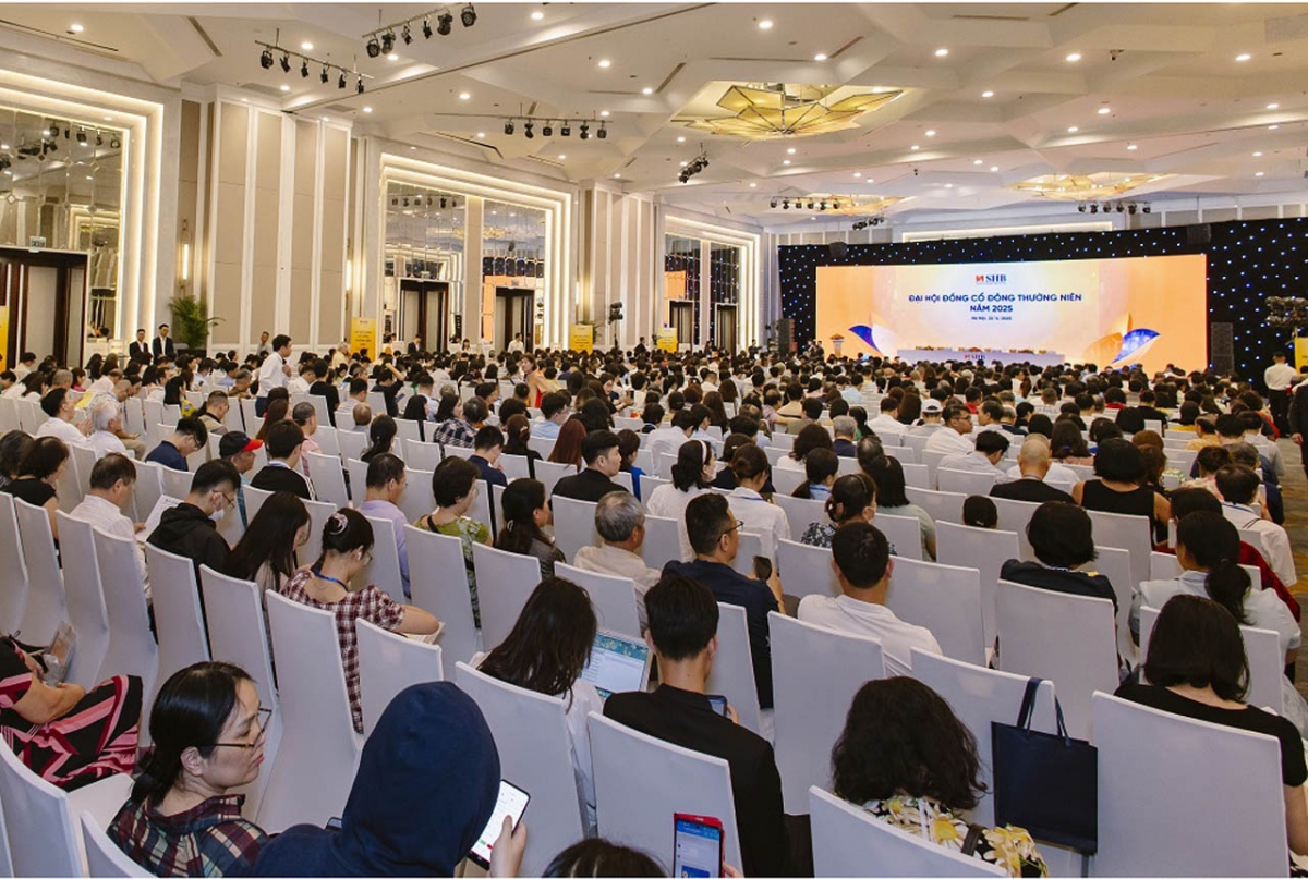Toàn cảnh Đại hội Cổ đông SHB năm 2025