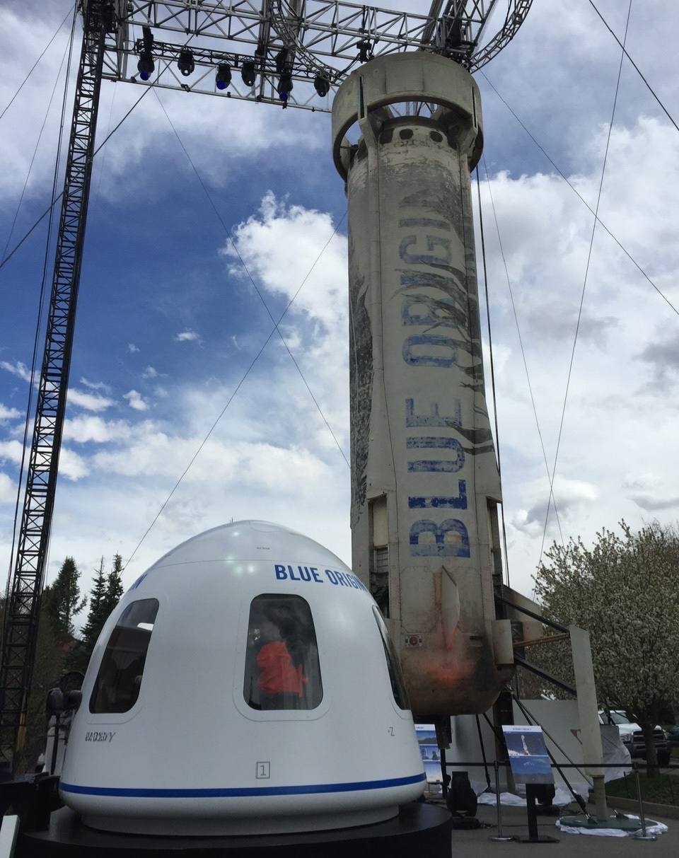 Tàu New Shepard của Blue Origin (Nguồn: VNSC)