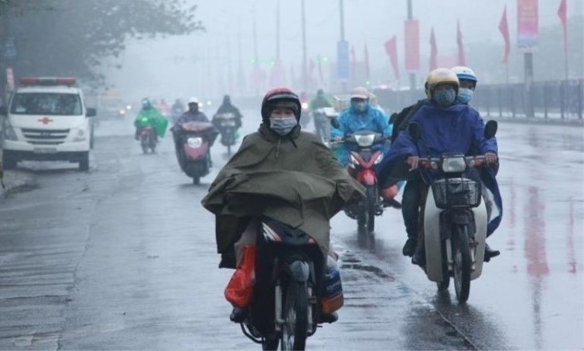 Miền Bắc Tiếp tục có mưa rào và dông vài nơi