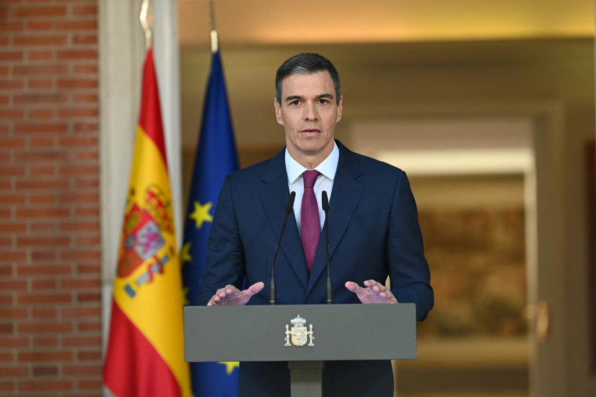 Thủ tướng Tây Ban Nha Pedro Sánchez. (Ảnh: Reuters)