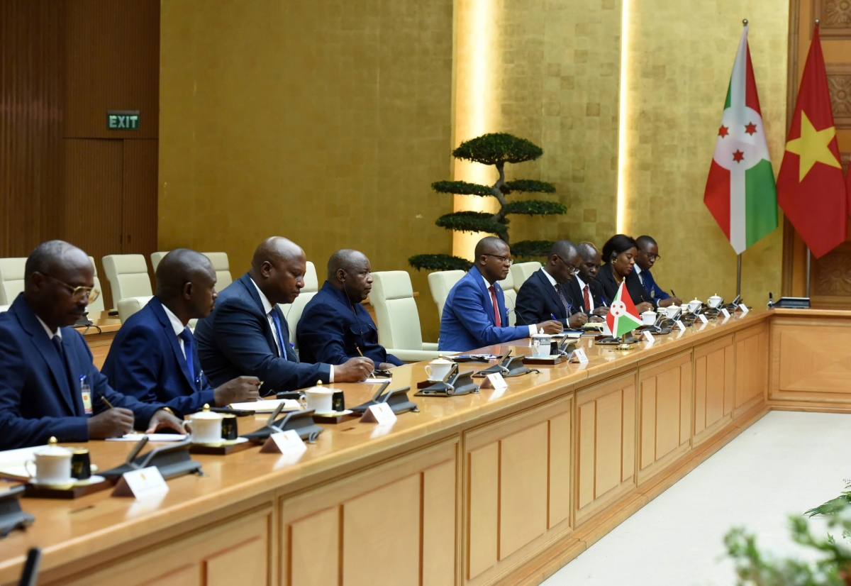 Đoàn đại biểu cấp cao Burundi