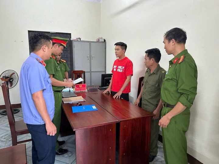 Tiktoker Dưỡng Dướng Dường bị bắt giam. (Ảnh: C.A)