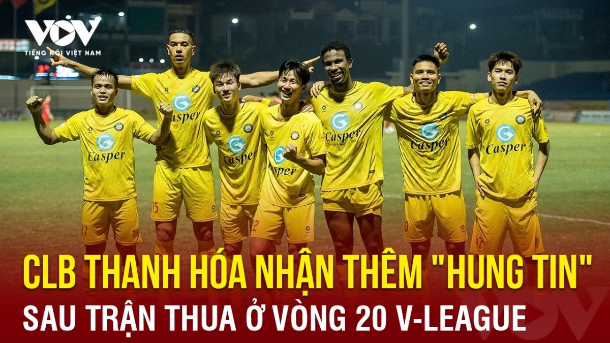Tin bóng đá hôm nay 28-4 có những nội dung đáng chú ý sau đây: CLB Thanh Hóa nhận thêm "hung tin" sau trận thua ở vòng 20 V-League; Xác định thời điểm Liverpool được nâng cúp vô địch Ngoại hạng Anh 2024/2025; HLV Ancelotti thông báo gây sốc sau thất bại ở chung kết Cúp Nhà vua Tây Ban Nha…