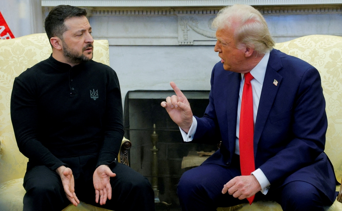 Tổng thống Trump muốn lệnh ngừng bắn vĩnh viễn giữa Nga và Ukraine (Ảnh: Reuters).