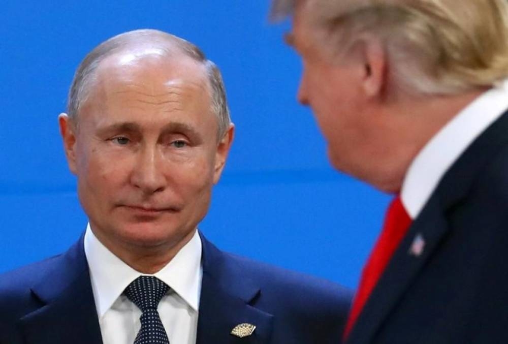 Tổng thống Nga Vladimir Putin và Tổng thống Mỹ Donald Trump. Ảnh: Reuters