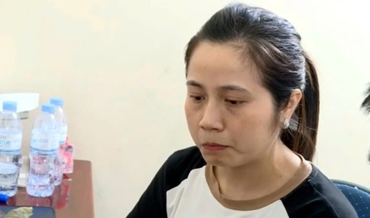 Đối tượng Trần Thị Hoa. (Ảnh CA Bắc Ninh)