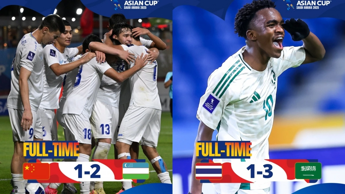 Bảng A sớm ngã ngũ khi U17 Uzbekistan và U17 Saudi Arabia cùng giành vé vào tứ kết.