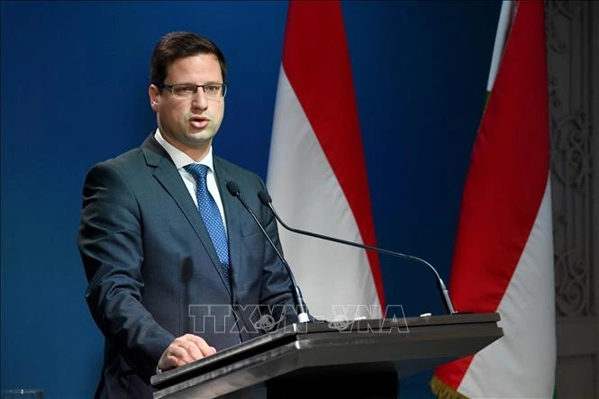 Chánh văn phòng Thủ tướng Hungary, Gergely Gulyas. (Ảnh minh họa: AFP/TTXVN).