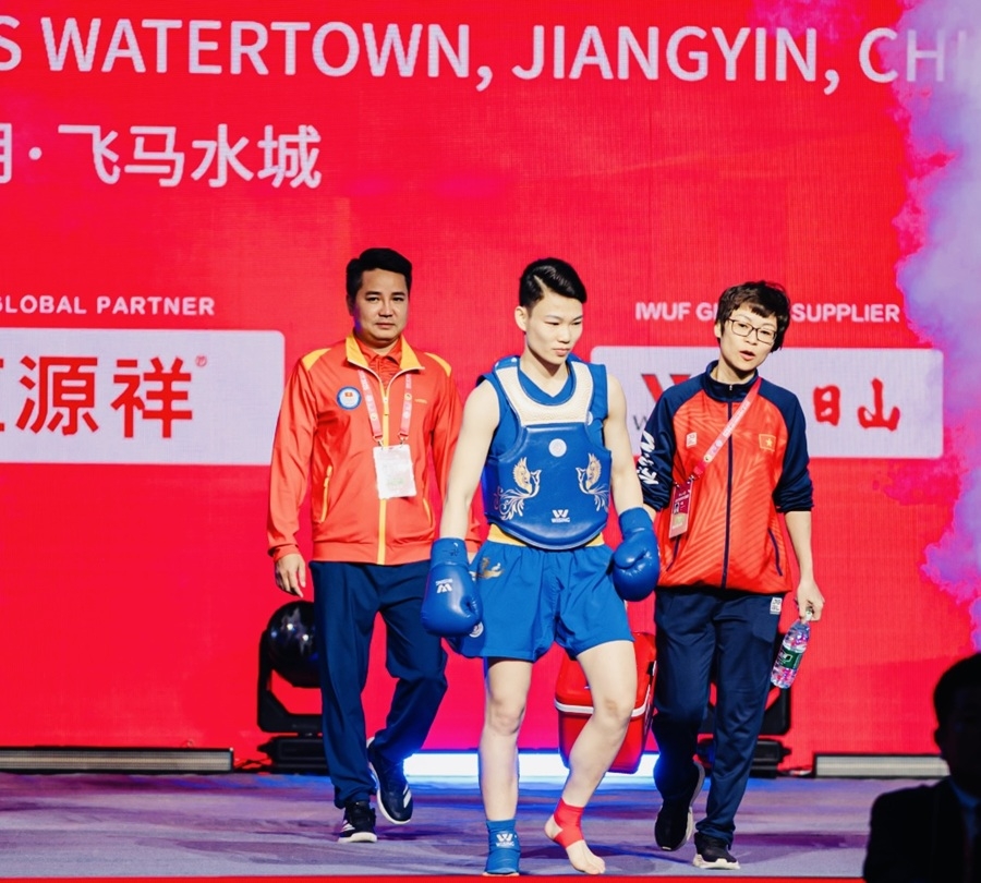 Vietnamese wushu martial artists have qualified for World Cup 2025’s finals. (Photo courtesy of the International Wushu Federation)