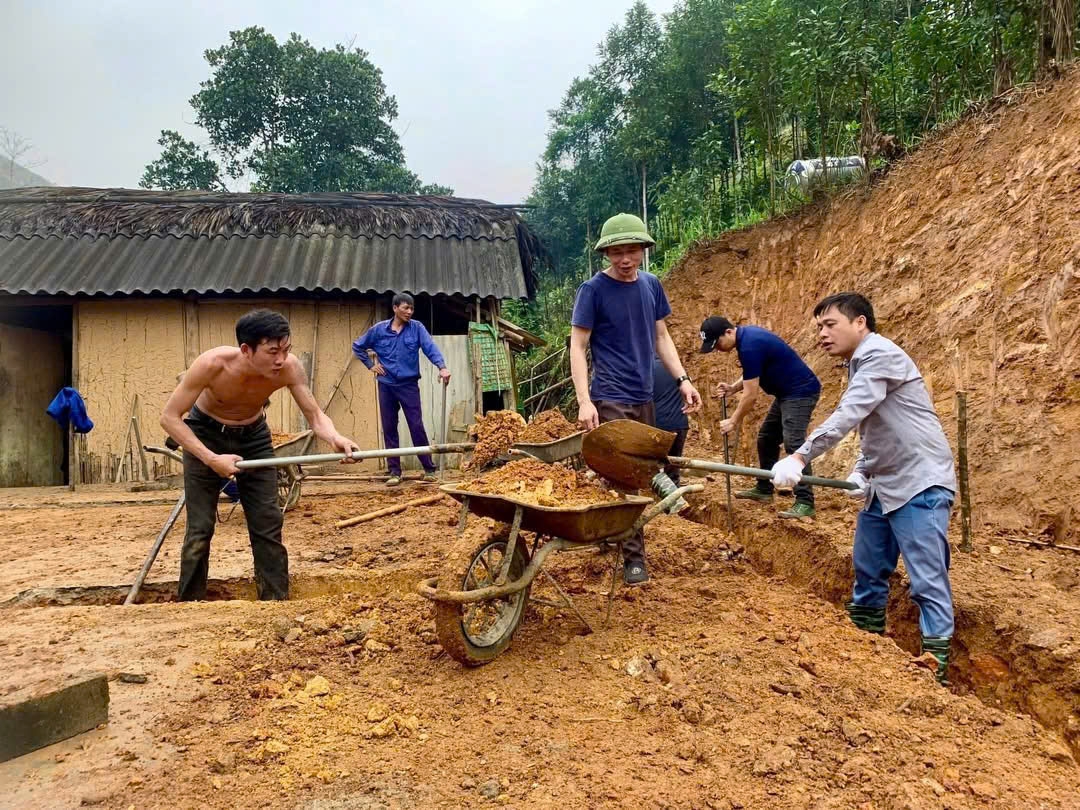 Khoảng trên 90% số nhà tạm, nhà dột nát đã được khởi công sửa chữa, làm mới.