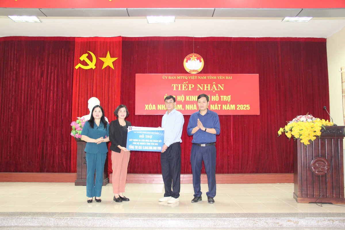 Yên Bái tiếp nhận thêm hơn 5 tỷ đồng kinh phí hỗ trợ xóa nhà tạm, dột nát.