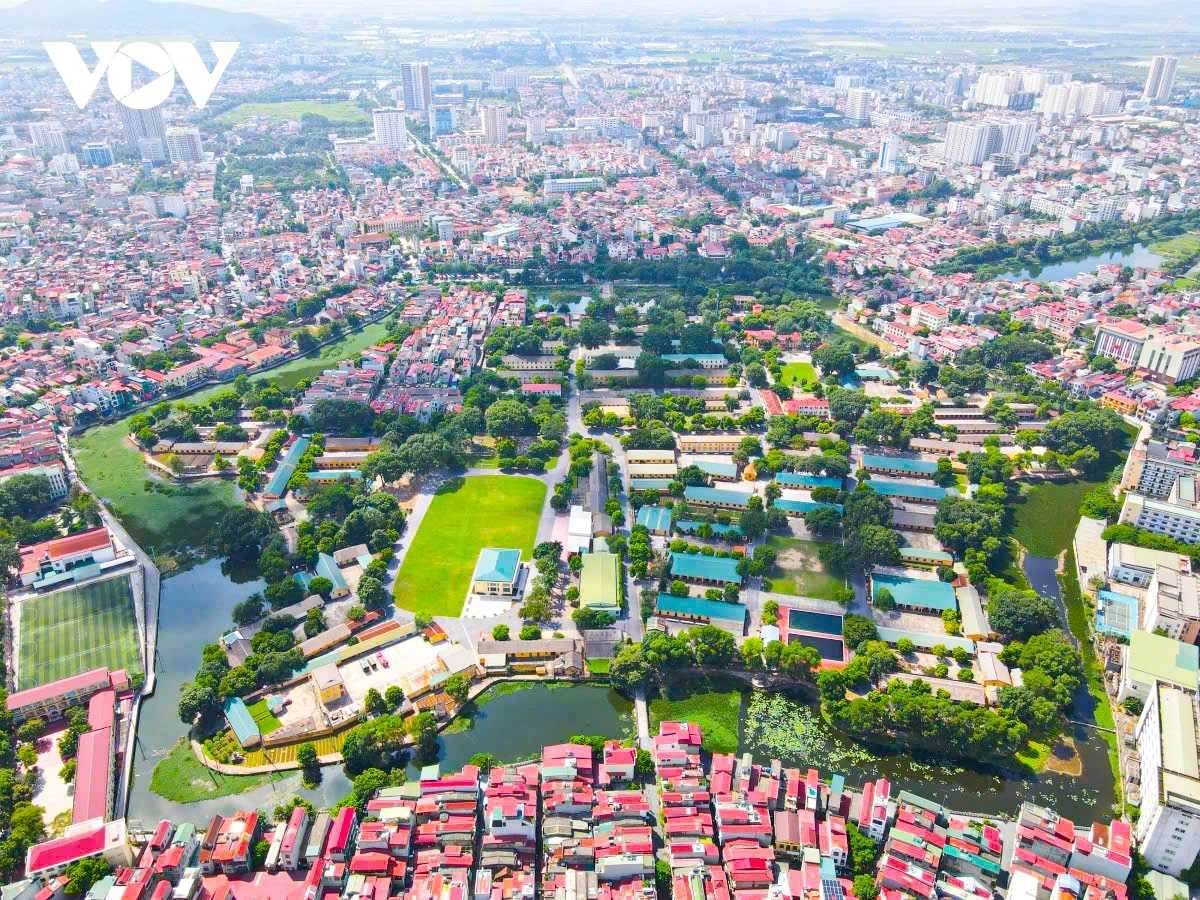 Toàn cảnh phường Tiền Ninh Vệ (TP Bắc Ninh) sau khi sáp nhập đơn vị hành chính