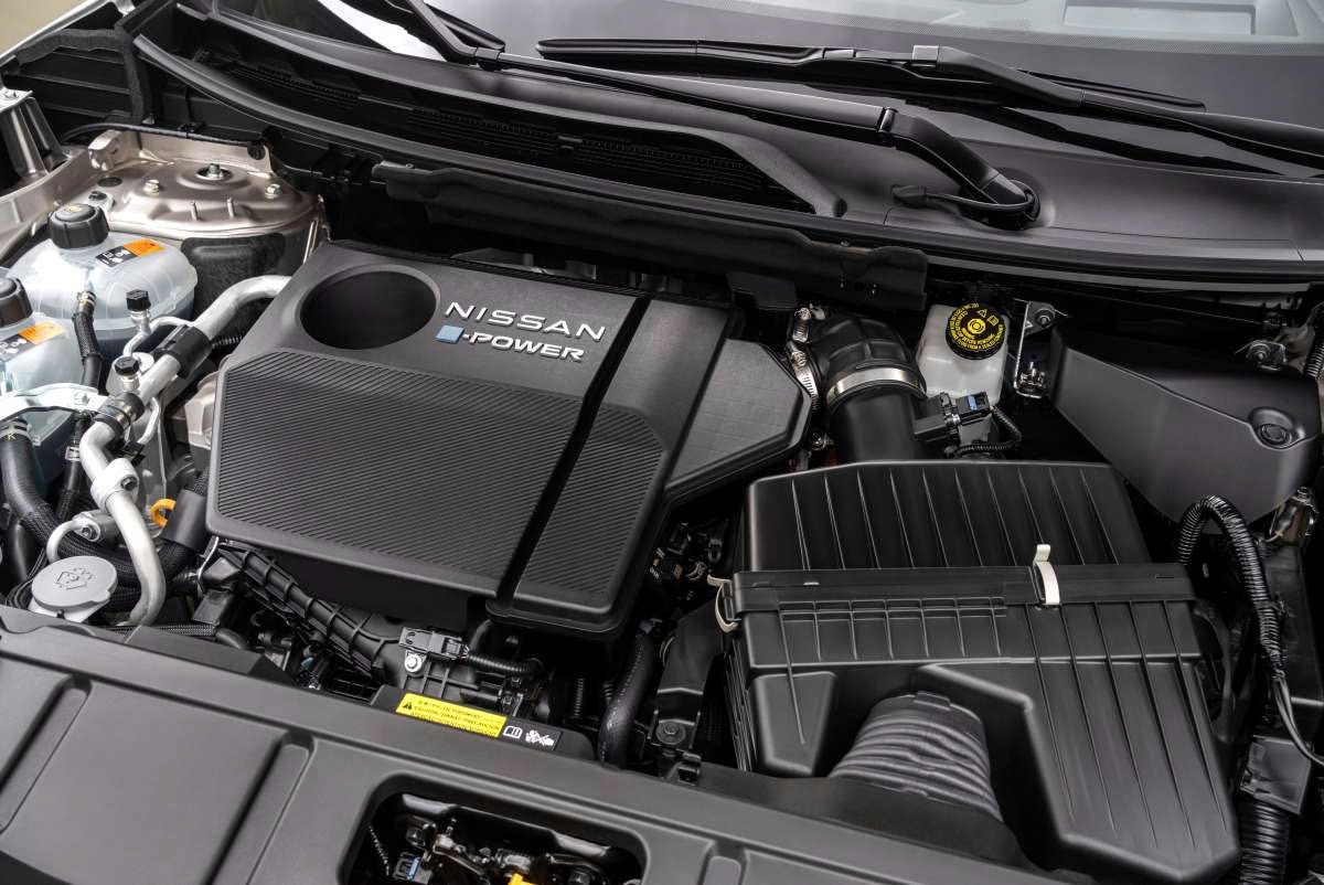 Động cơ và mô-tơ e-Power trong X-Trail hiện tại