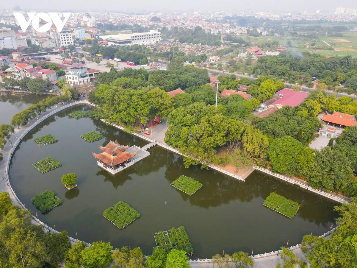 Khu di tích lịch sử văn hóa Đền Đô, tại TP Từ Sơn, tỉnh Bắc Ninh.