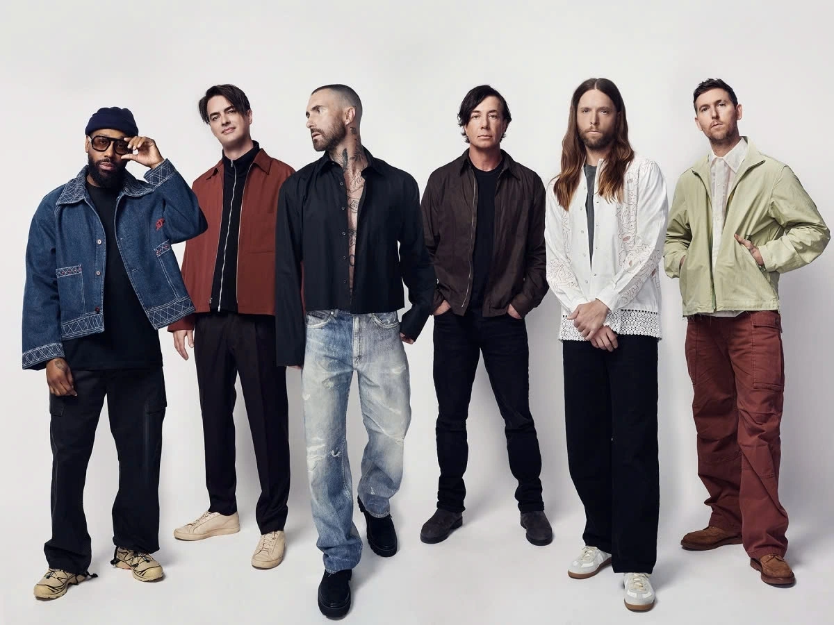 Maroon 5 với thành tích 12 bài hát vượt mốc 1 tỷ lượt stream - Nguồn: Maroon 5