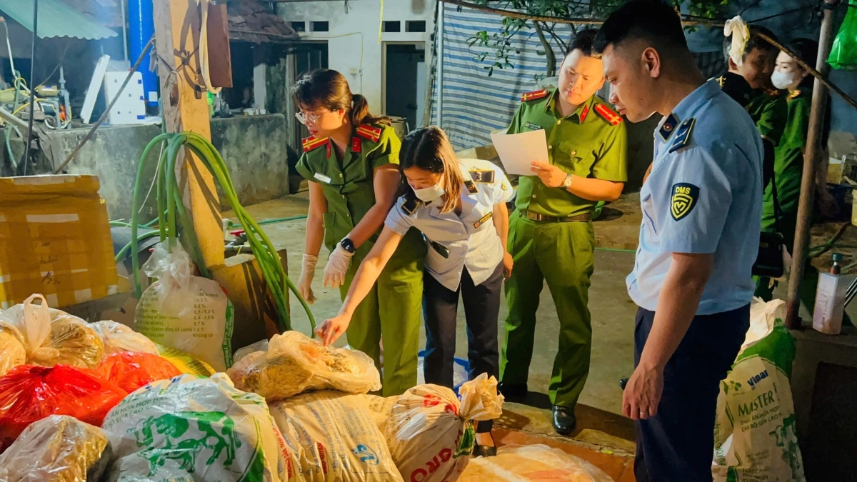 Hơn 10 tấn nội tạng bò bao gồm lòng, tim, dạ dày, xách trâu, bò