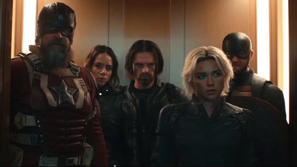 "Thunderbolts*" là bộ phim kể về một nhóm nhân vật phản anh hùng, họ tập hợp để thực hiện một nhiệm vụ nguy hiểm. Lấy bối cảnh sau biến cố tan rã của nhóm Avengers ở "Avengers: Endgame" (2019), nhân loại rơi vào tình thế không còn được bảo vệ trước các hiểm họa từ trong và ngoài Trái đất. Đây cũng là lúc giám đốc CIA Valentina Allegra de Fontaine (Julia Louis-Dreyfus) xuất hiện với kế hoạch tìm ra siêu anh hùng thế hệ mới. "Thunderbolts*" sẽ chính thức ra mắt từ ngày 2/5/2025.