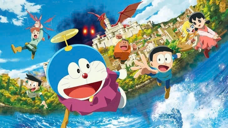 Bên cạnh đó "Doraemon: Nobita và cuộc phiêu lưu vào thế giới trong tranh" ra rạp từ ngày 23/5/2025 cũng là lựa chọn giải trí cho khán giả, đặc biệt là các em nhỏ. Thông qua món bảo bối mới của Doraemon, cả nhóm bạn bước thế giới trong một bức tranh nổi tiếng và bắt gặp cô bạn bí ẩn tên Claire. Với lời mời của Claire, cả nhóm cùng đến thăm vương quốc Artoria, nơi ẩn giấu một viên ngọc quý mang tên Artoria Blue đang ngủ yên. Trên hành trình tìm kiếm viên ngọc, nhóm bạn Doraemon phát hiện một truyền thuyết về sự hủy diệt của thế giới.