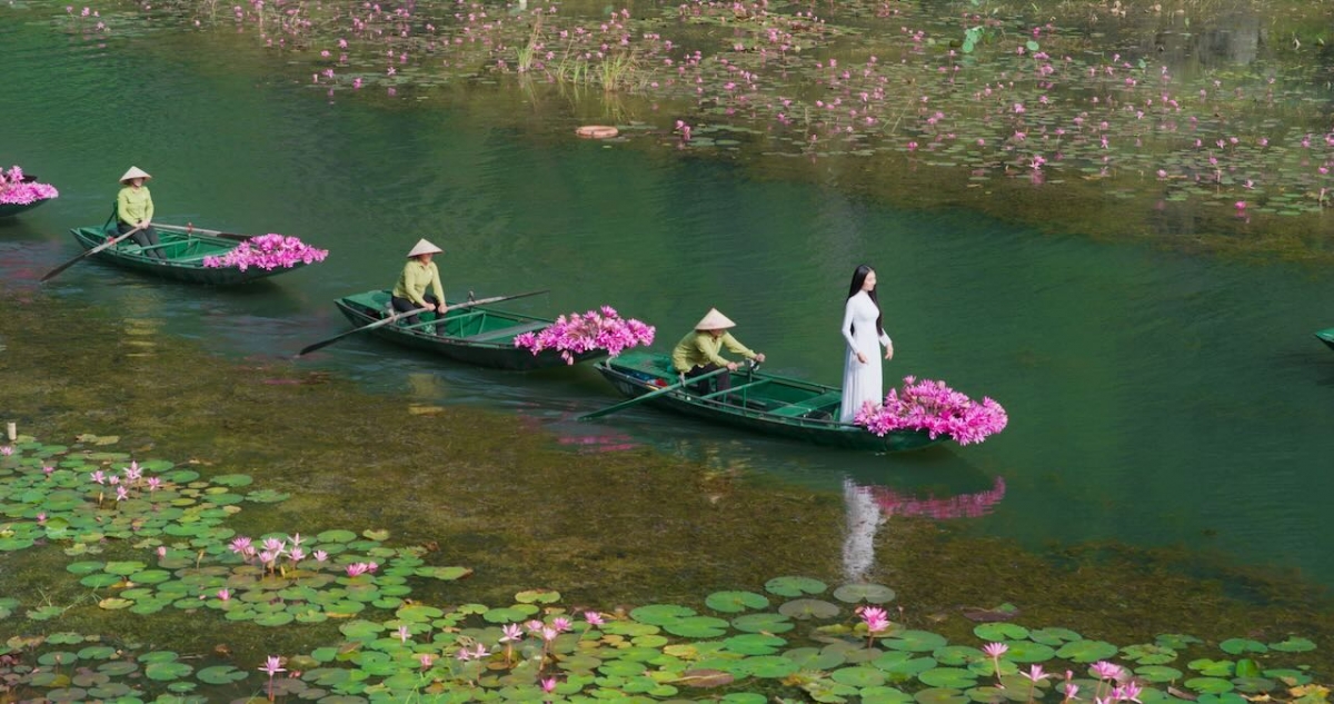 Ninh Bình trong MV hiện lên với vẻ đẹp mộng mơ