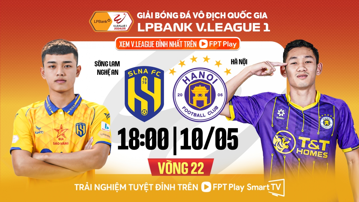 SLNA đối đầu Hà Nội FC.