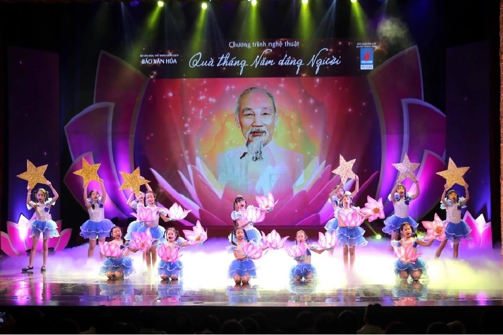 Chương trình thể hiện tình cảm của nhân dân với Chủ tịch Hồ Chí Minh
